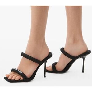Alexander Wang Black Stiletto Sandals